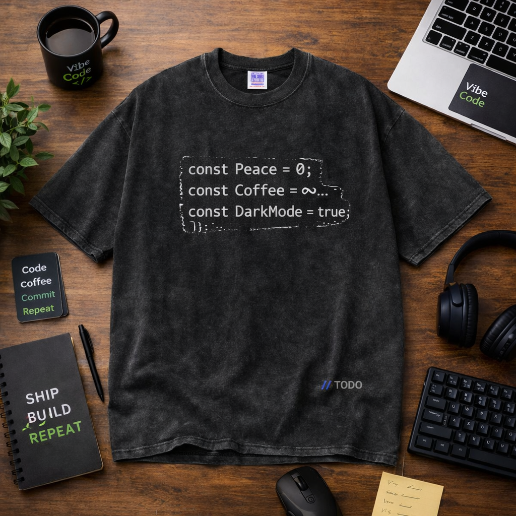 The essential morning kit for every developer.