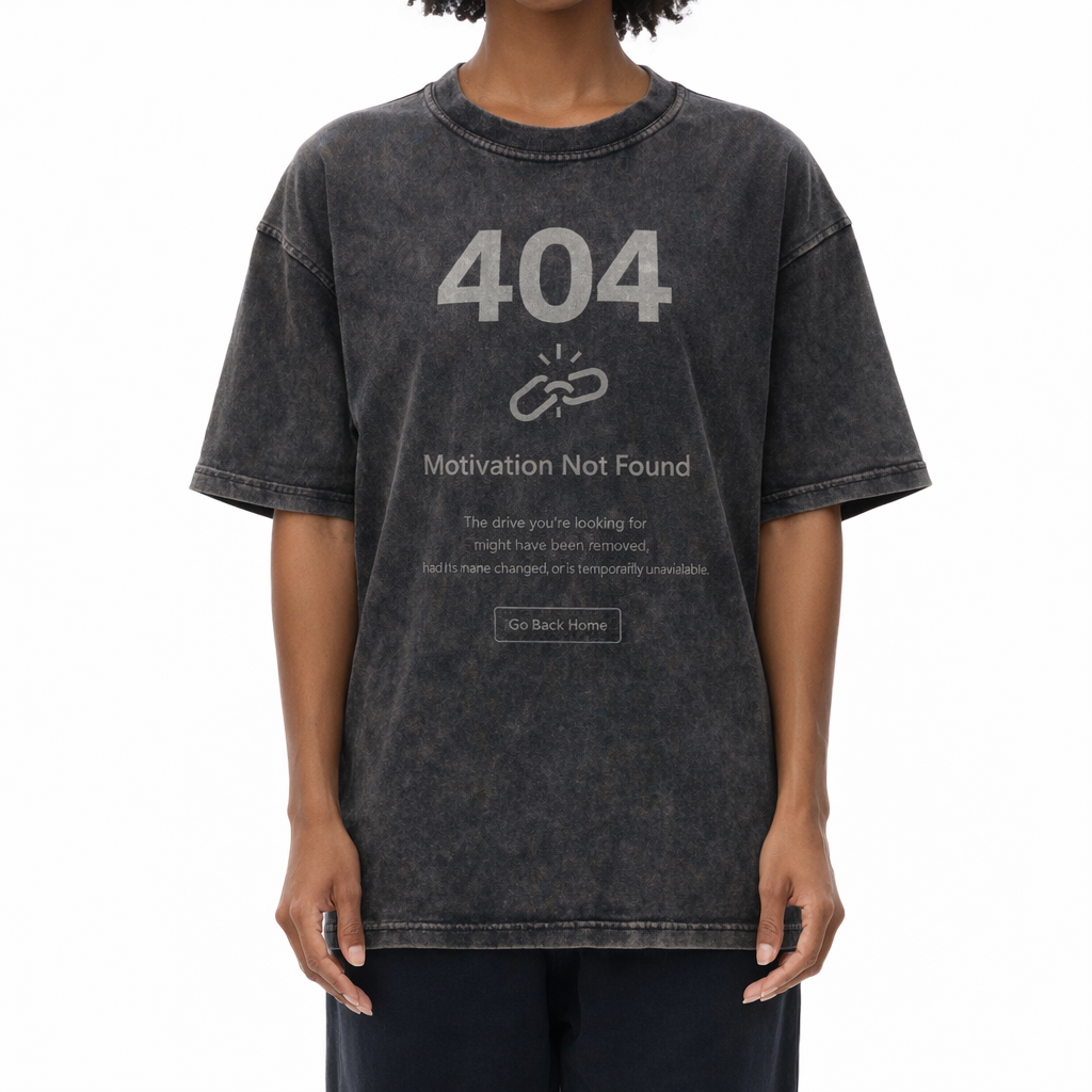 ToDoSquad 404 Motivation Not Found T-Shirt