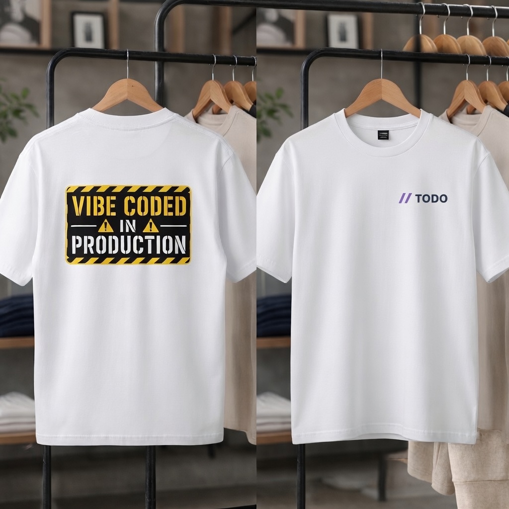 //TODO: Vibe Coded in Production