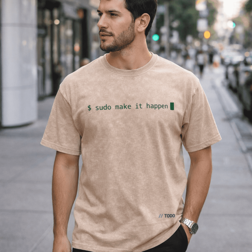 ToDoSquad Sudo Make It Happen T-Shirt